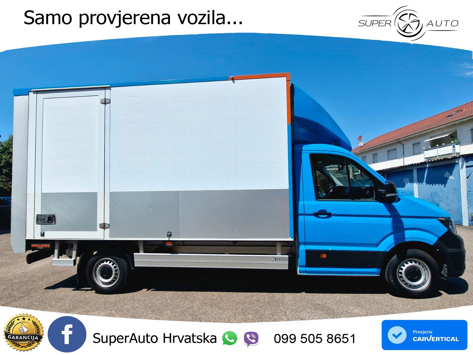 Volkswagen Crafter Koffer 35 lang FWD LADEBORDWAND+KAMERA 140 KS