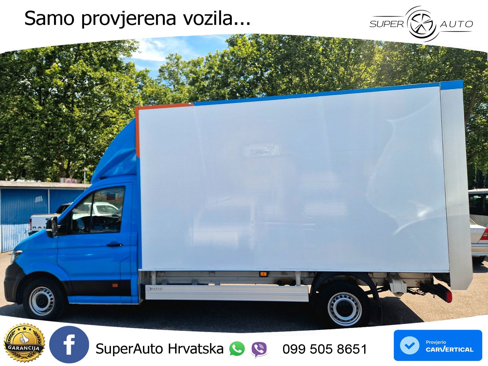 Volkswagen Crafter Koffer 35 lang FWD LADEBORDWAND+KAMERA 140 KS