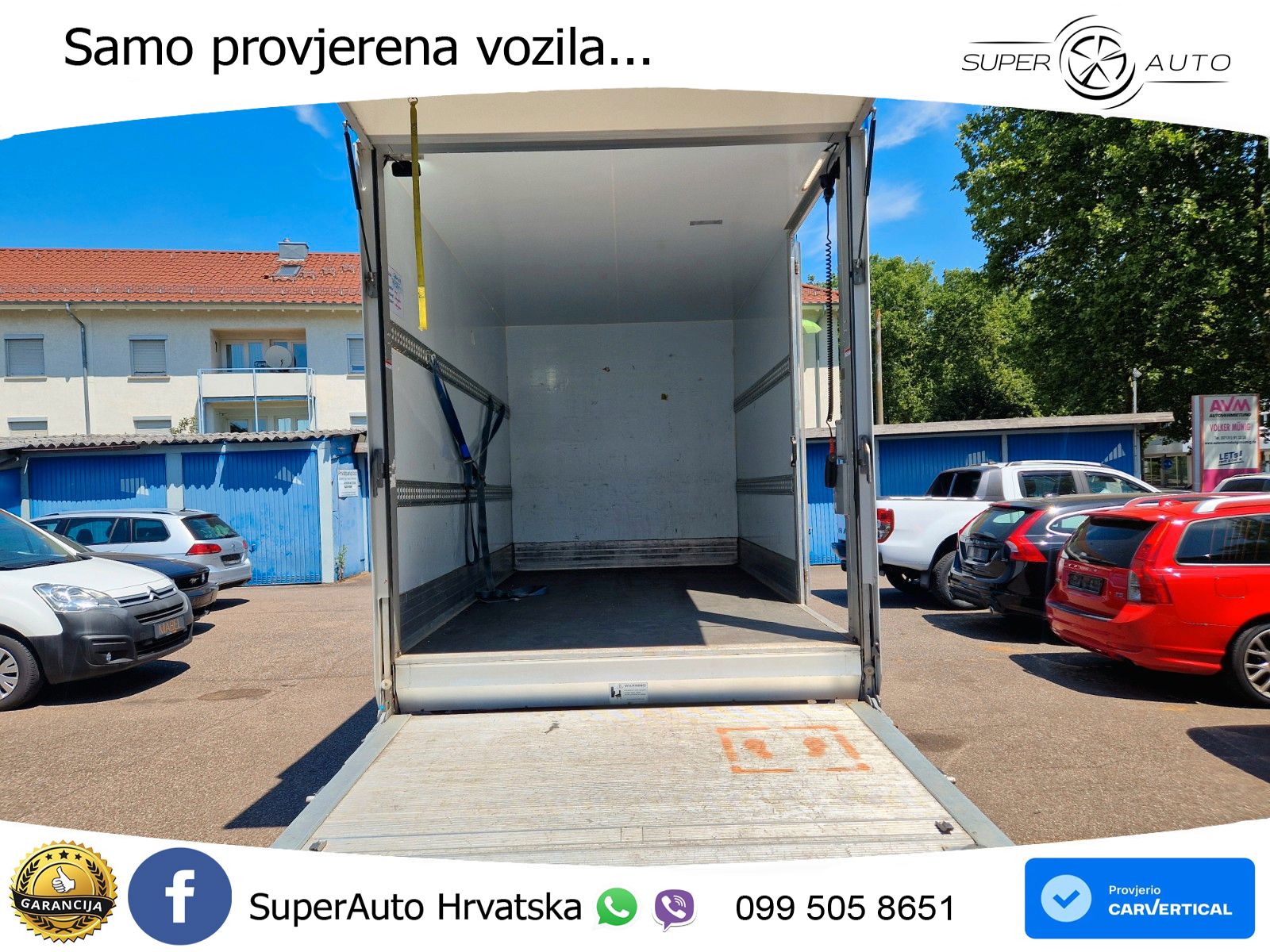 Volkswagen Crafter Koffer 35 lang FWD LADEBORDWAND+KAMERA 140 KS