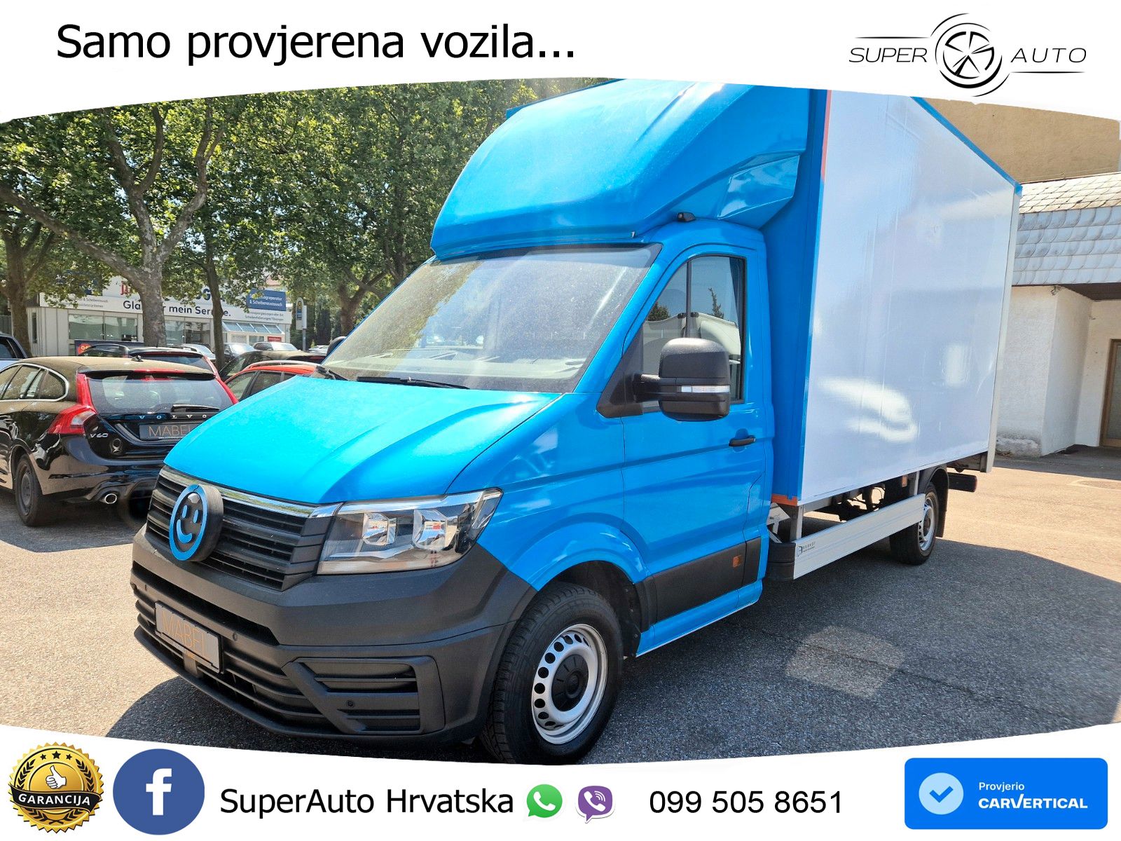 Volkswagen Crafter Koffer 35 lang FWD LADEBORDWAND+KAMERA 140 KS