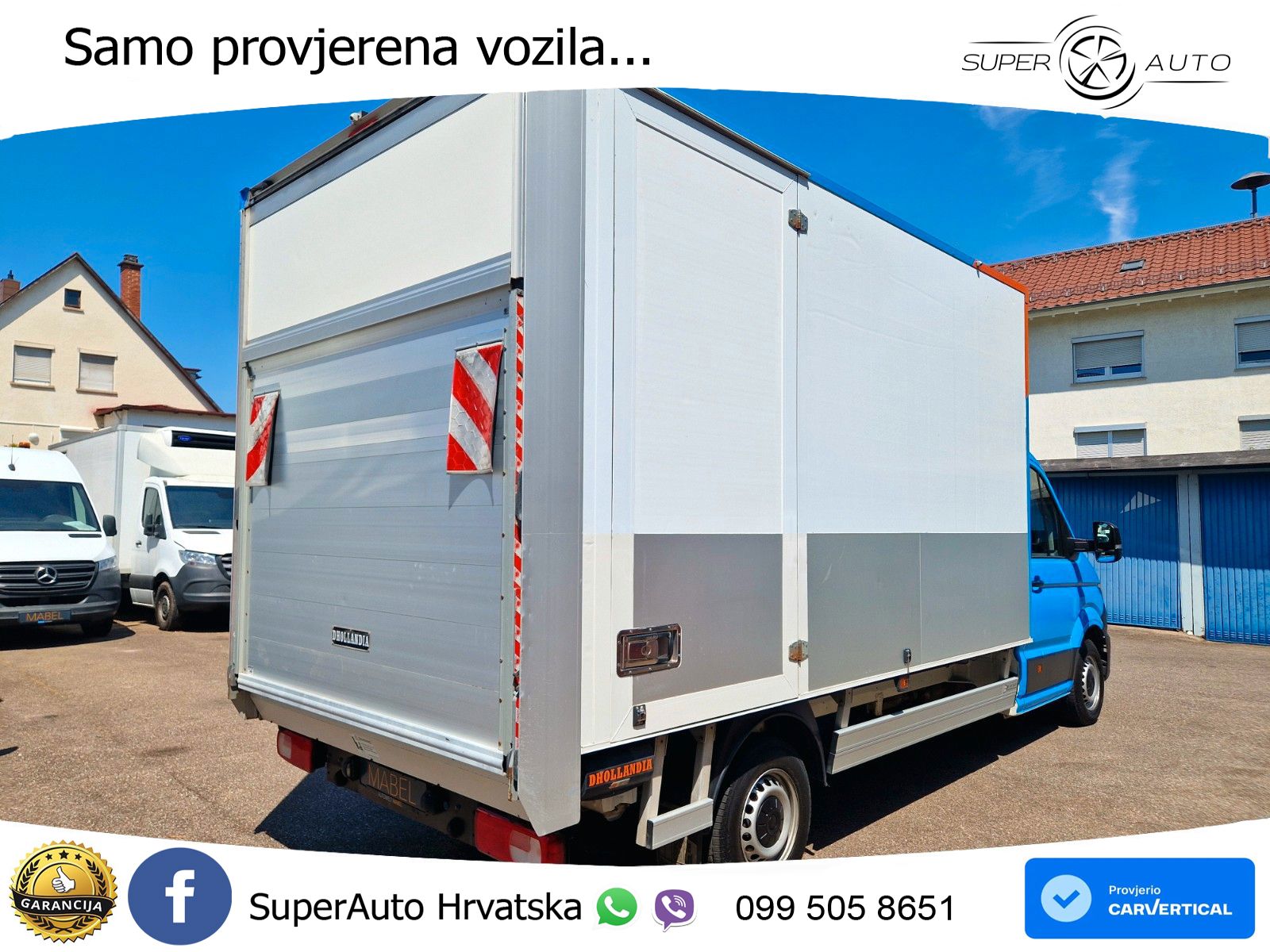 Volkswagen Crafter Koffer 35 lang FWD LADEBORDWAND+KAMERA 140 KS