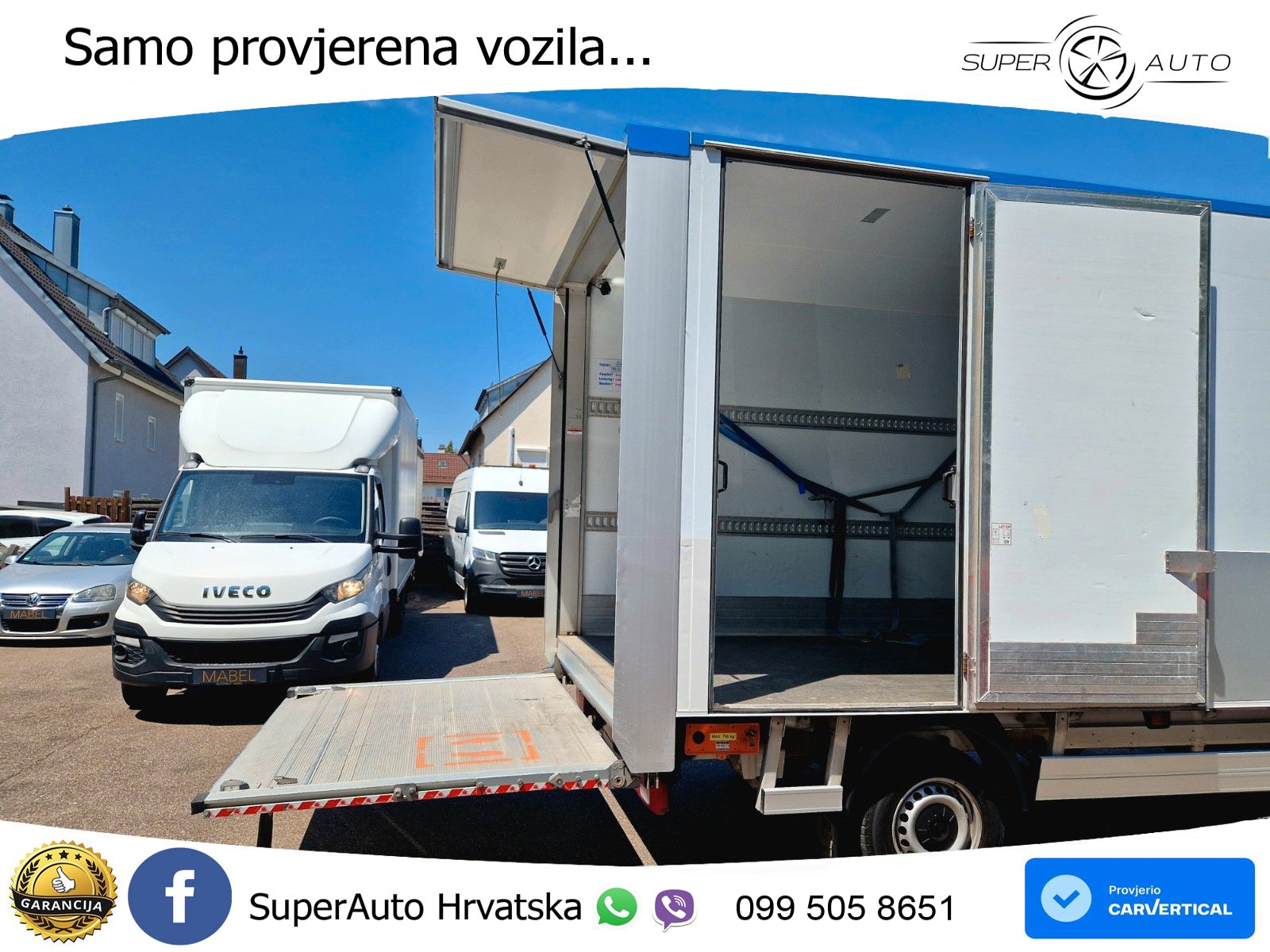 Volkswagen Crafter Koffer 35 lang FWD LADEBORDWAND+KAMERA 140 KS