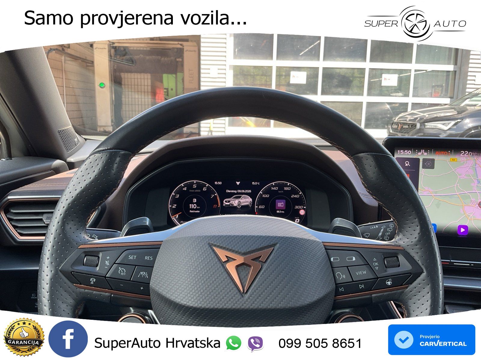 Cupra Formentor VZ5 2.5 TSI (390 KS) 4Drive DSG MATRIX+GR SJED+KAM