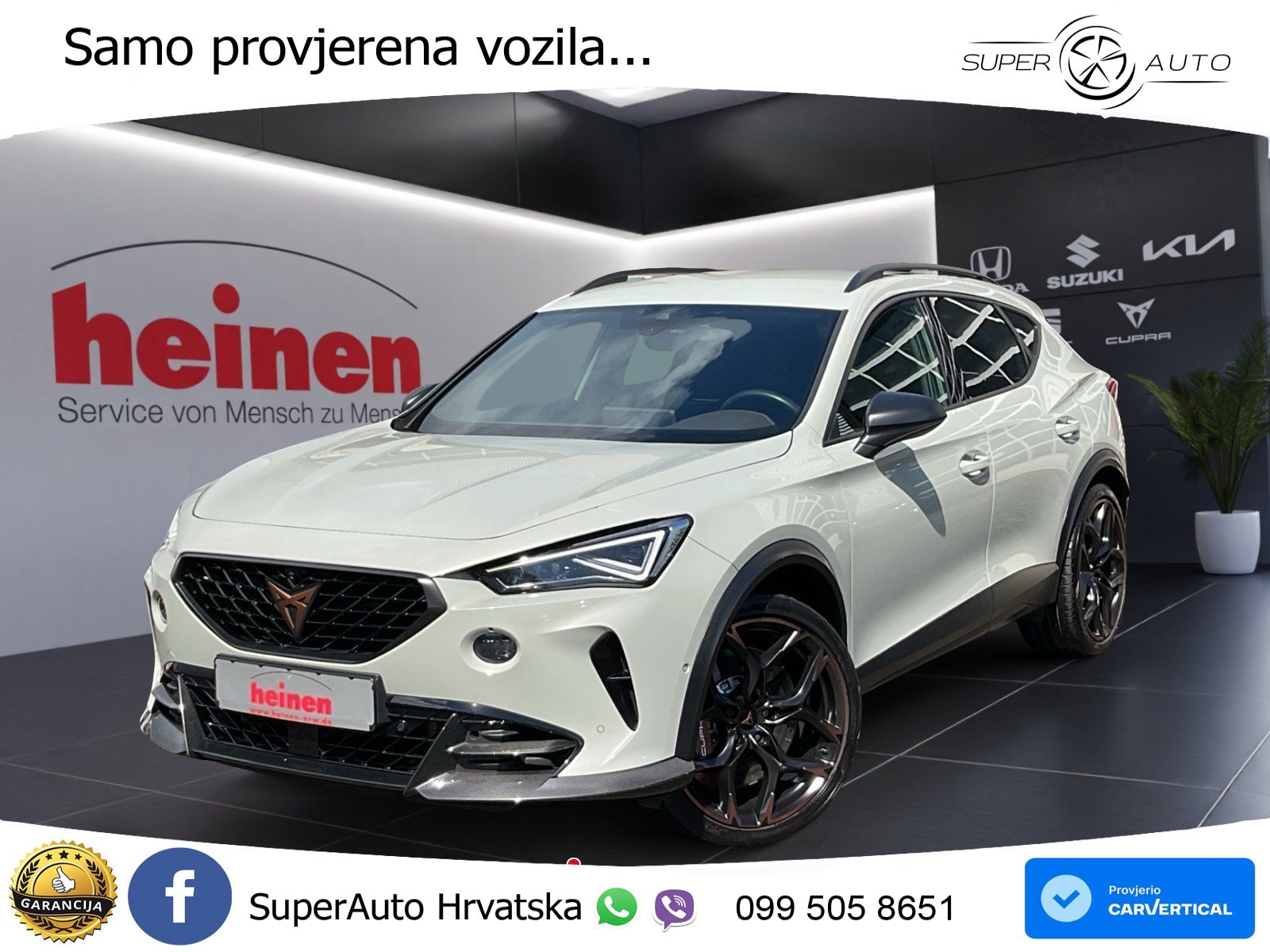 Cupra Formentor VZ5 2.5 TSI (390 KS) 4Drive DSG MATRIX+GR SJED+KAM
