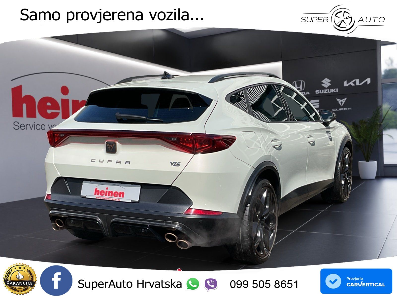 Cupra Formentor VZ5 2.5 TSI (390 KS) 4Drive DSG MATRIX+GR SJED+KAM