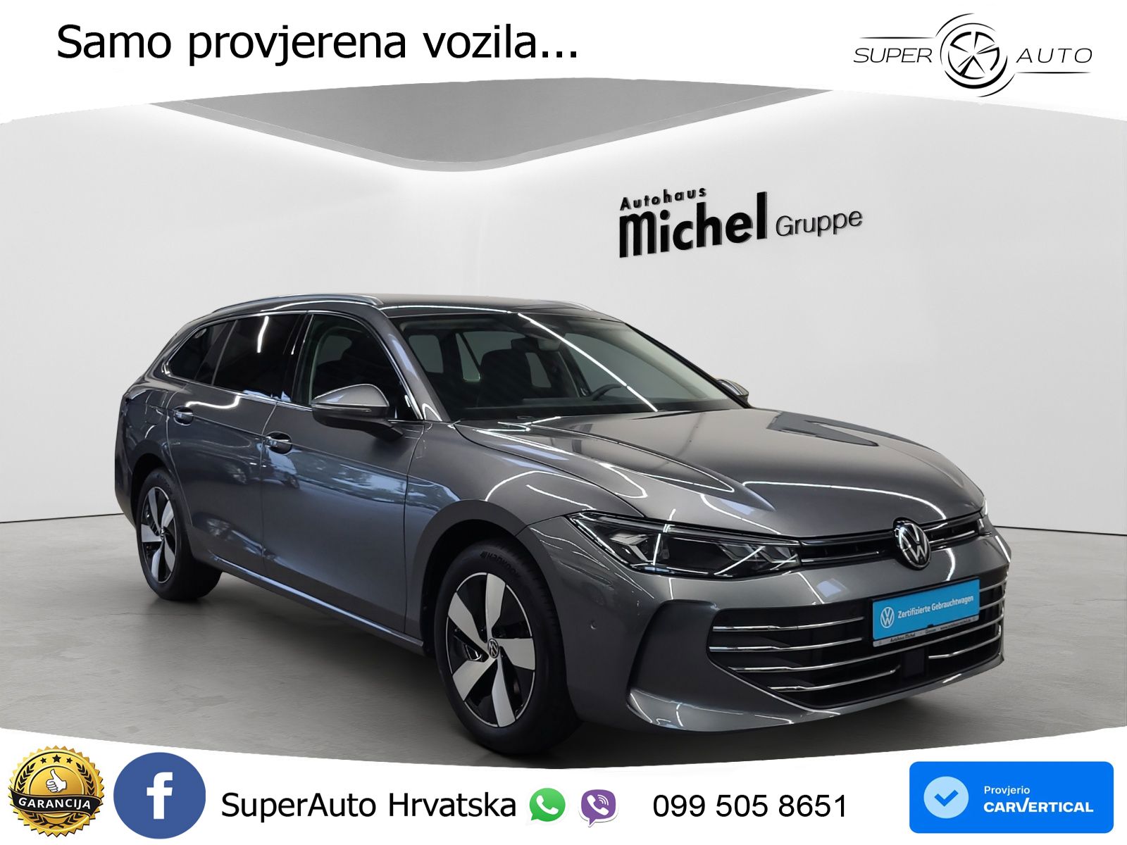 Volkswagen Passat Variant 1.5 eTSI (150 KS) DSG Business LED+GR SJED+ACC