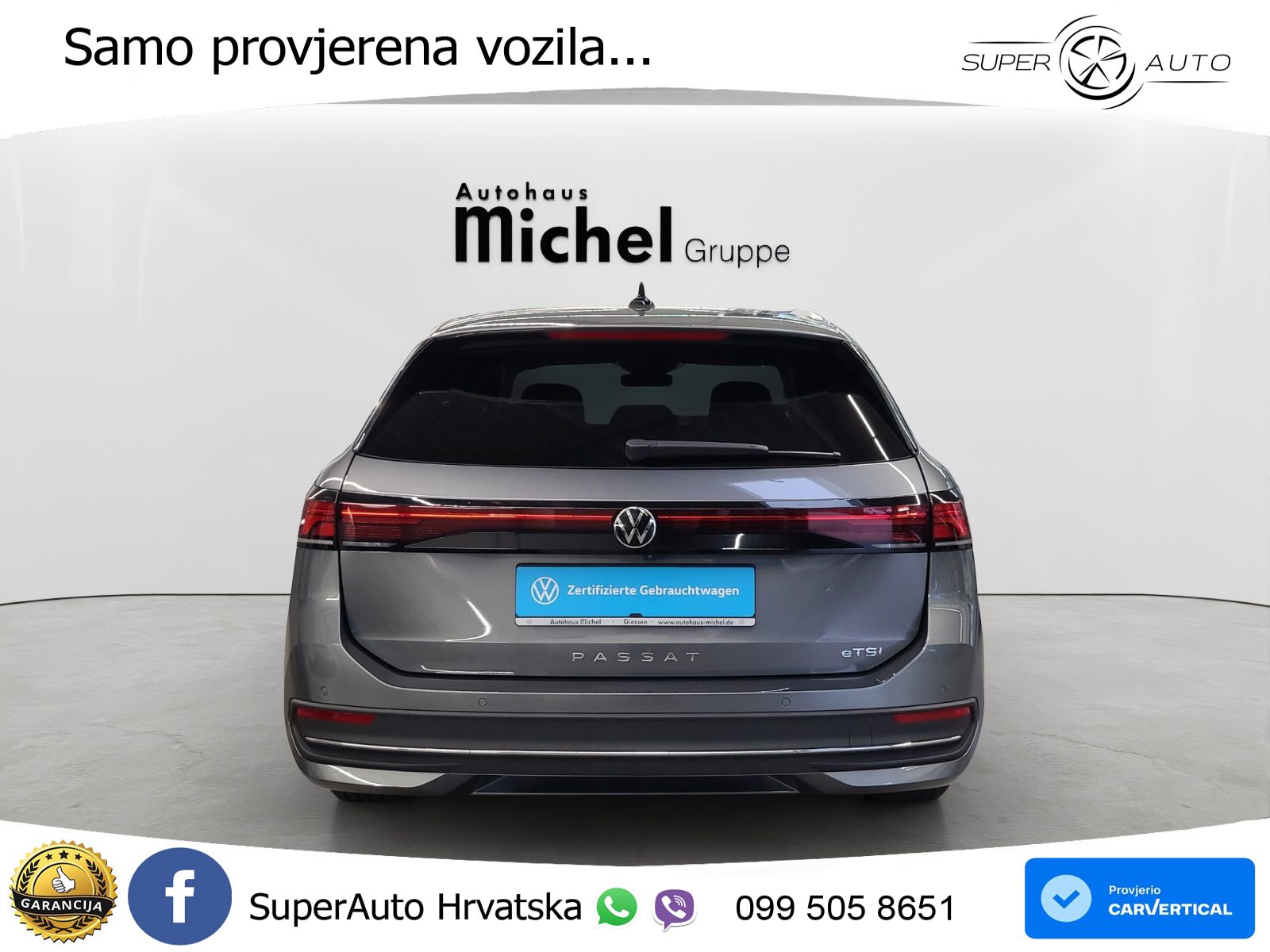Volkswagen Passat Variant 1.5 eTSI (150 KS) DSG Business LED+GR SJED+ACC