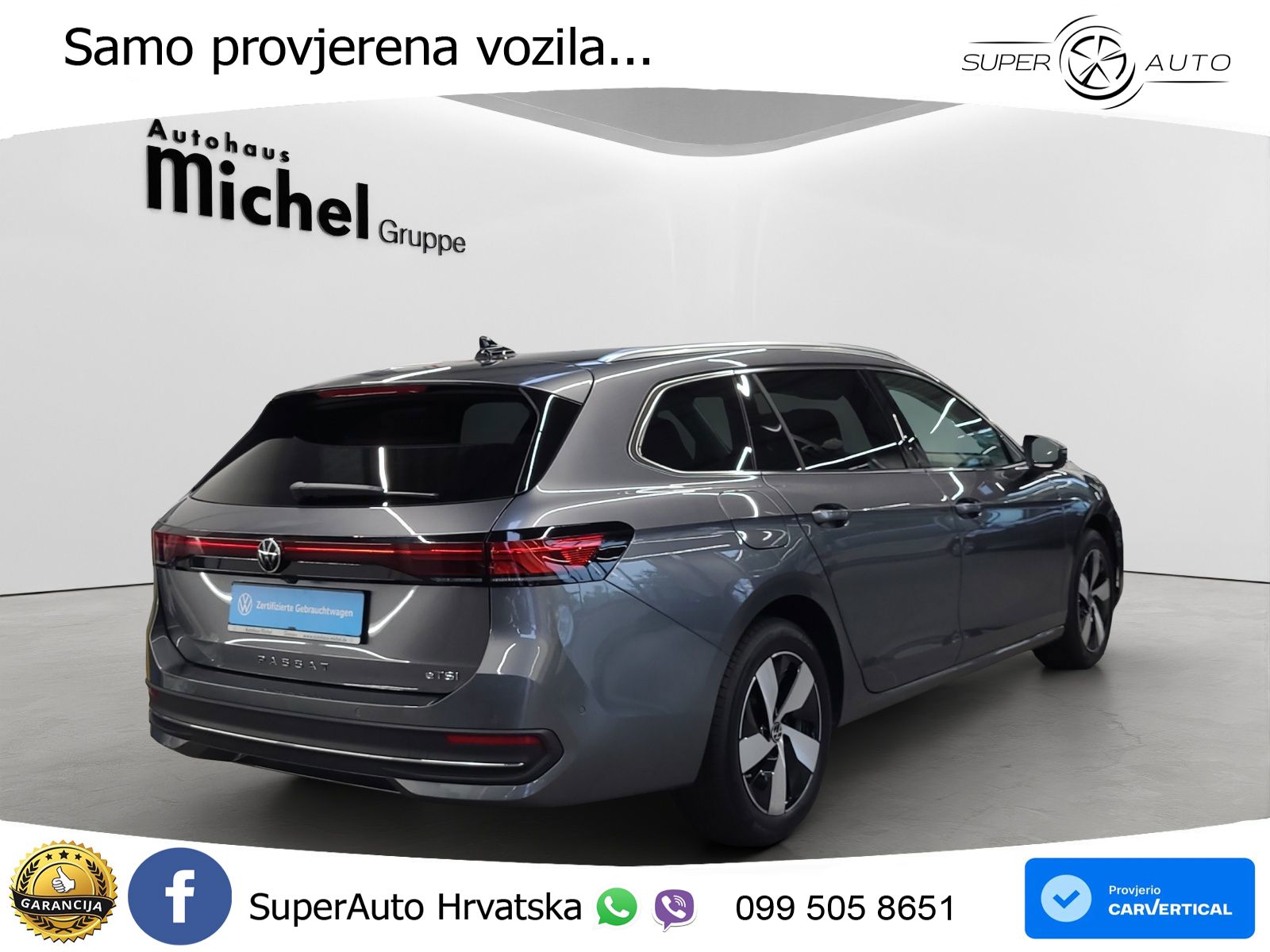 Volkswagen Passat Variant 1.5 eTSI (150 KS) DSG Business LED+GR SJED+ACC