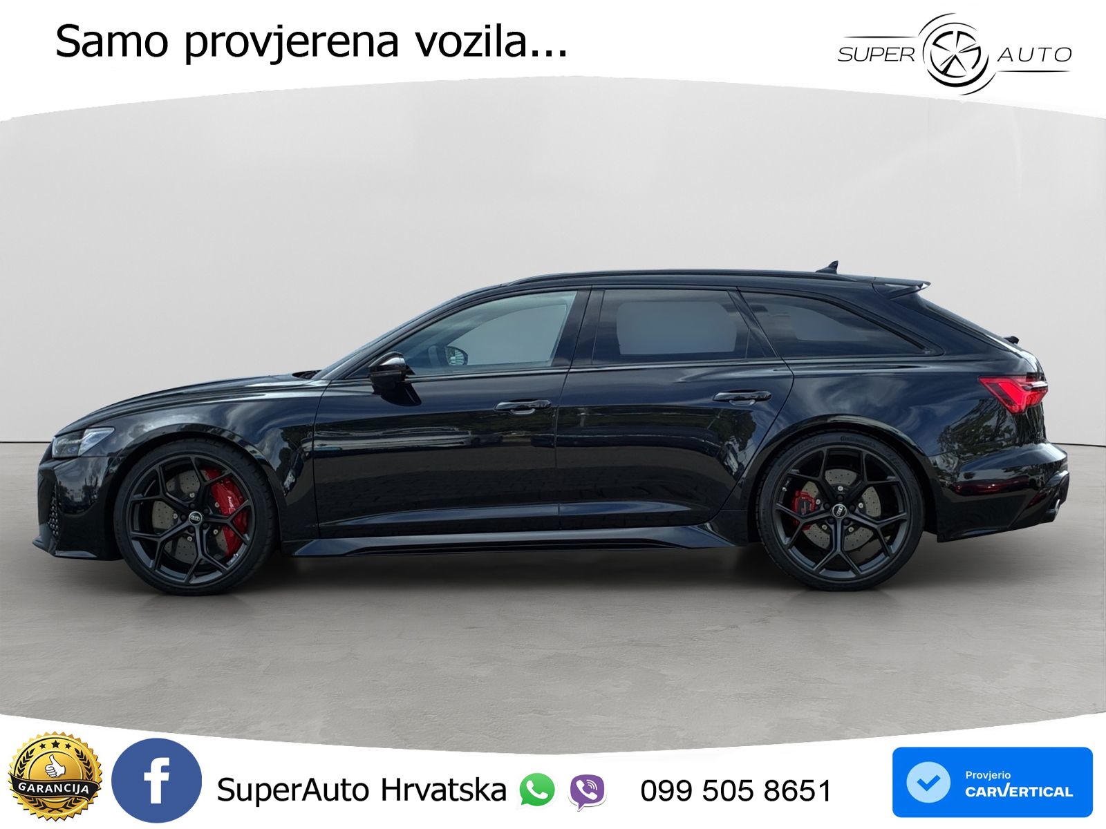 Audi RS6 Avant 4.0 TFSI V8 performance (630 KS)  quattro tiptronic Kuka LED+GR SJED+ACC