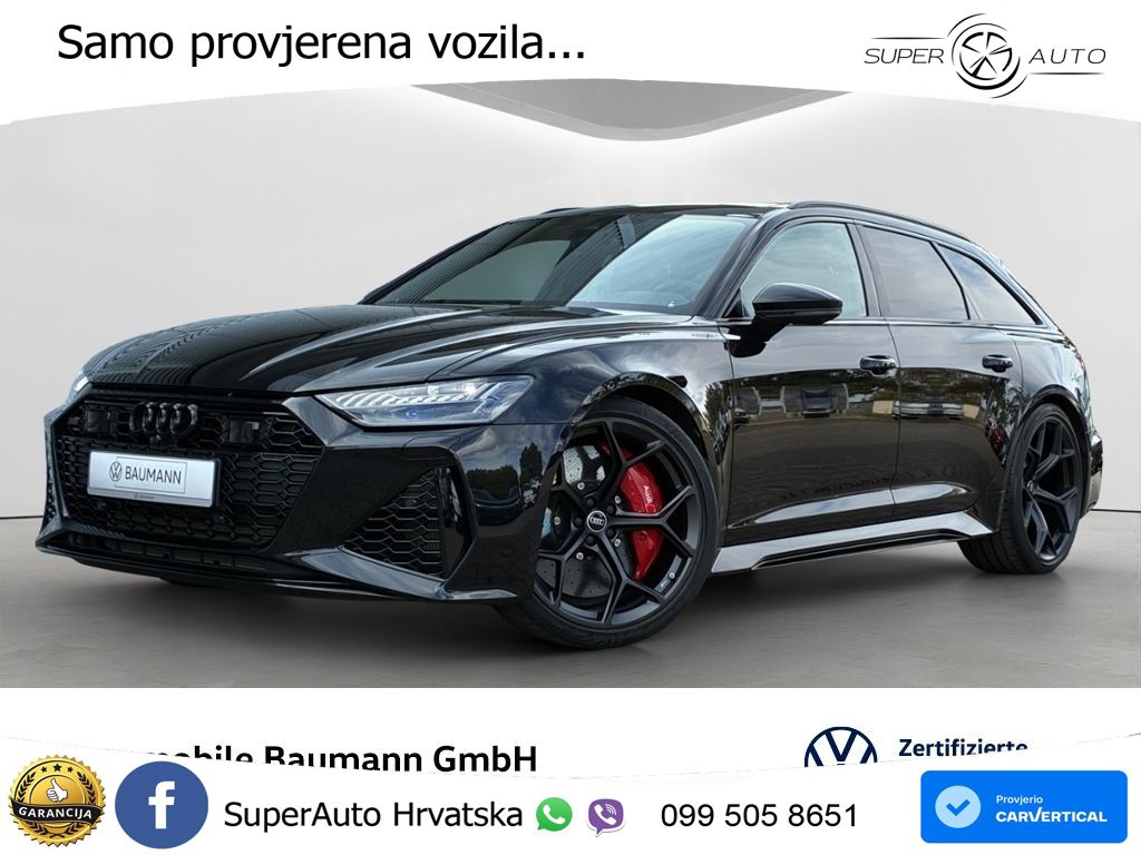 Audi RS6 Avant 4.0 TFSI V8 performance (630 KS)  quattro tiptronic Kuka LED+GR SJED+ACC