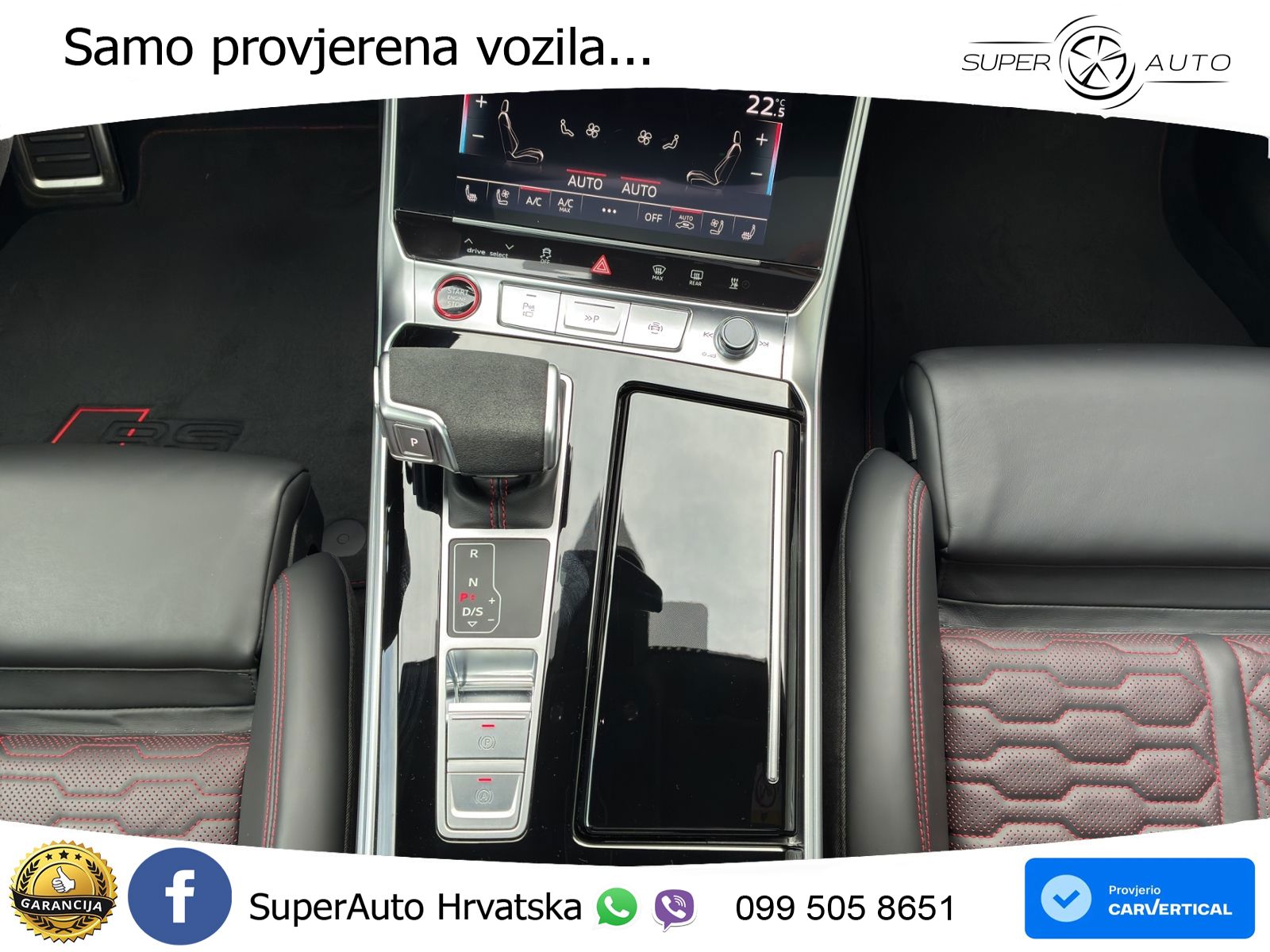 Audi RS6 Avant 4.0 TFSI V8 performance (630 KS)  quattro tiptronic Kuka LED+GR SJED+ACC