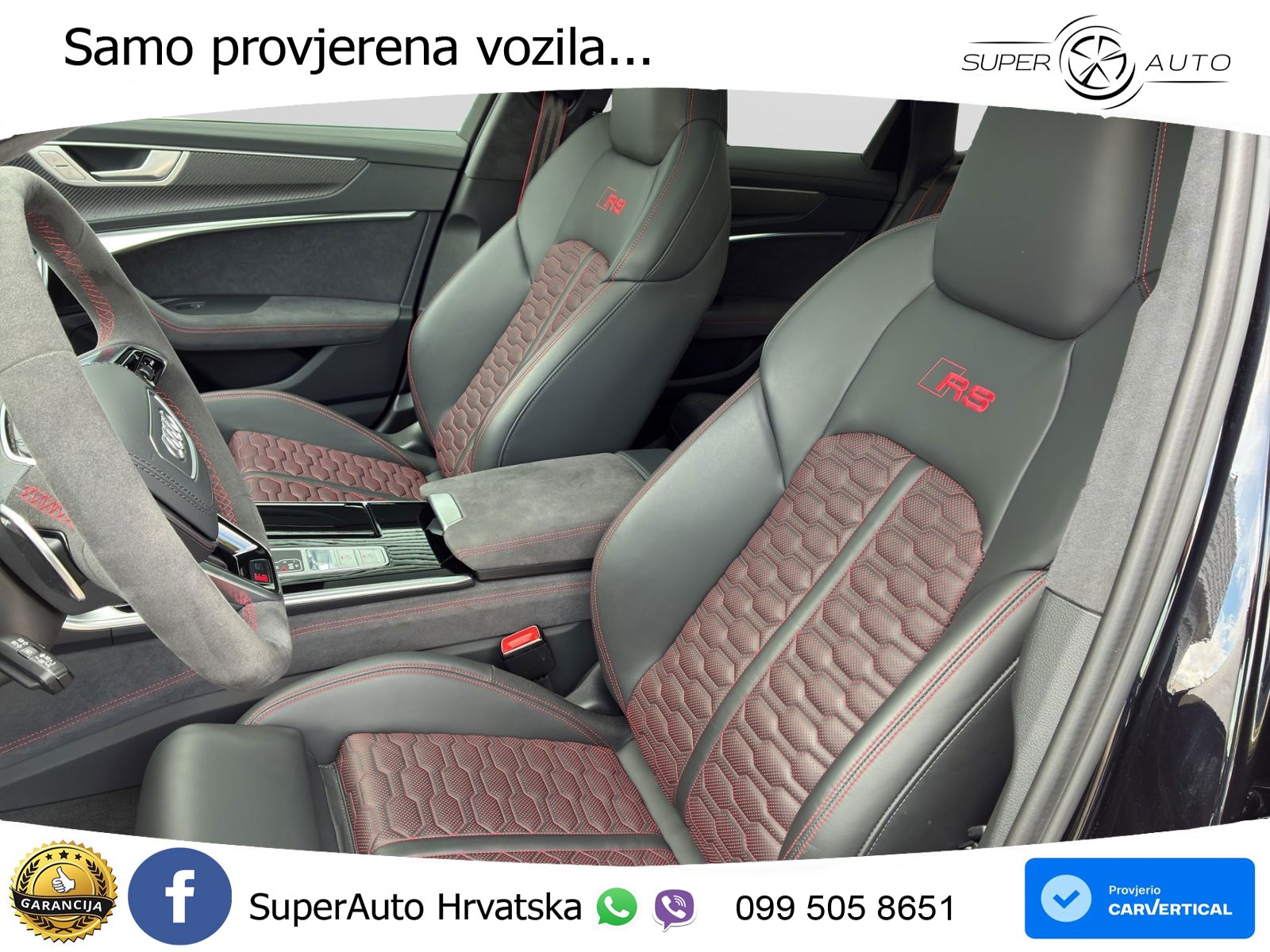 Audi RS6 Avant 4.0 TFSI V8 performance (630 KS)  quattro tiptronic Kuka LED+GR SJED+ACC