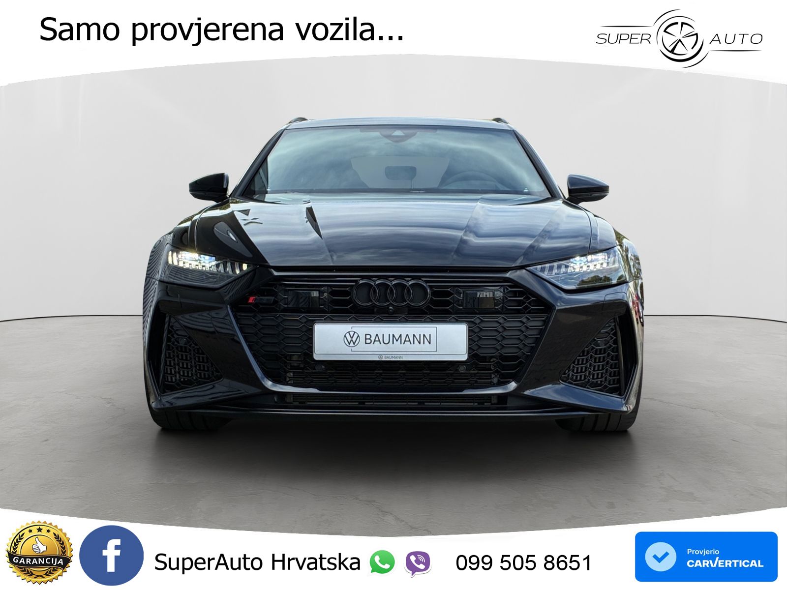 Audi RS6 Avant 4.0 TFSI V8 performance (630 KS)  quattro tiptronic Kuka LED+GR SJED+ACC