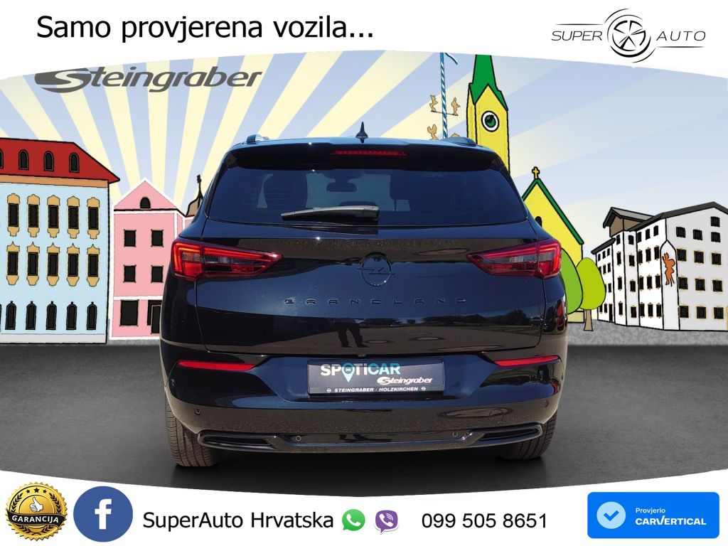 Opel Grandland 1.2i Turbo (130 KS) Automatic Ultimate LED+GR SJED+ACC