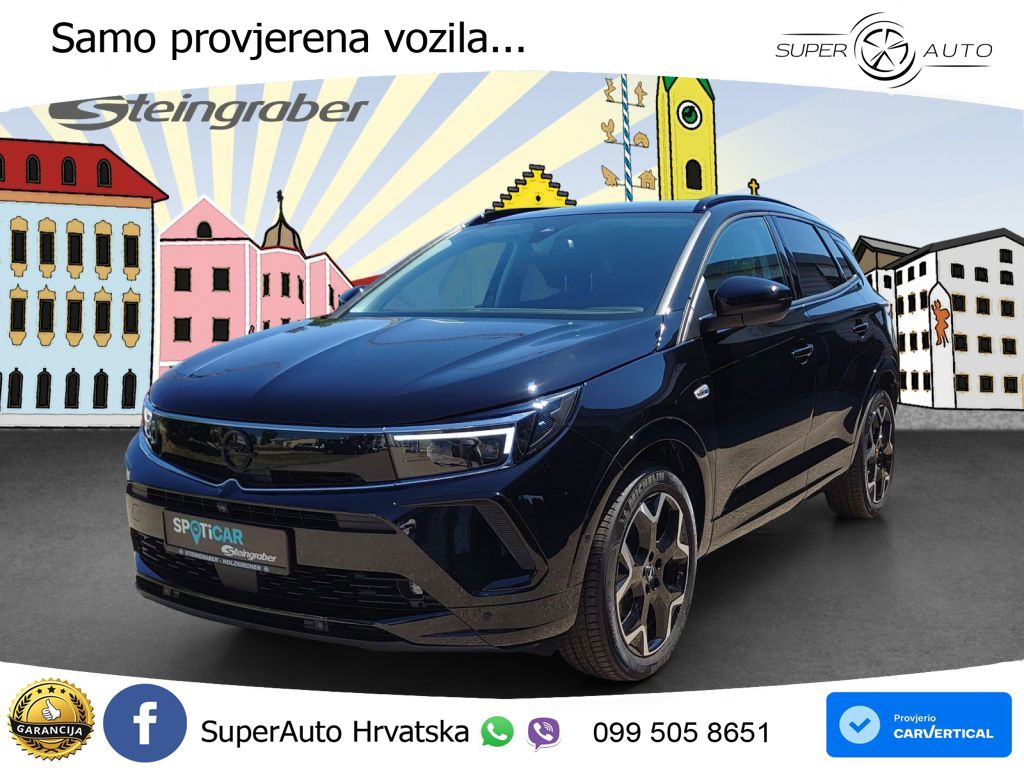 Opel Grandland 1.2i Turbo (130 KS) Automatic Ultimate LED+GR SJED+ACC