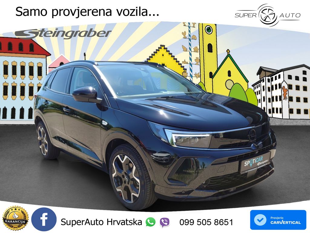 Opel Grandland 1.2i Turbo (130 KS) Automatic Ultimate LED+GR SJED+ACC