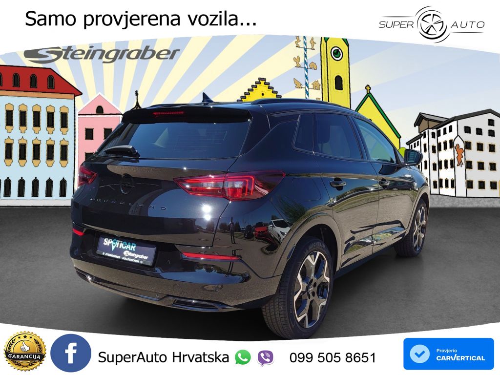 Opel Grandland 1.2i Turbo (130 KS) Automatic Ultimate LED+GR SJED+ACC