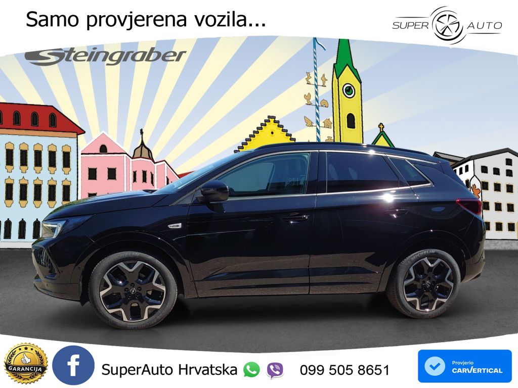 Opel Grandland 1.2i Turbo (130 KS) Automatic Ultimate LED+GR SJED+ACC