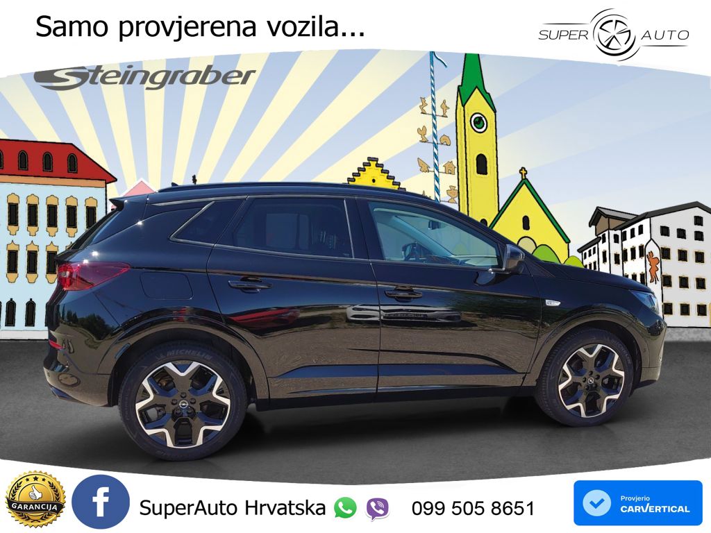 Opel Grandland 1.2i Turbo (130 KS) Automatic Ultimate LED+GR SJED+ACC