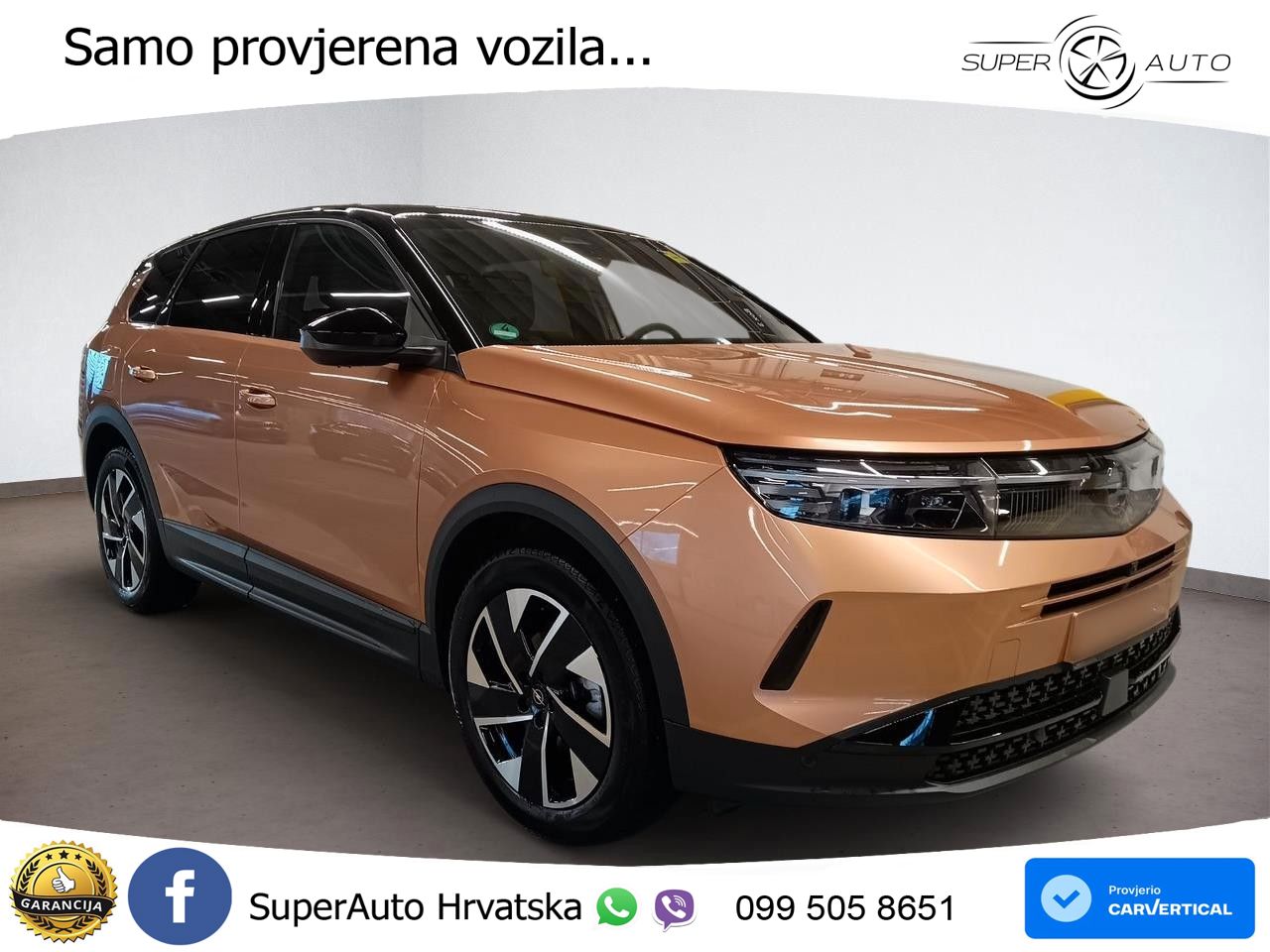 Opel Grandland 1.2 Turbo (145 KS) Hybrid eDCT GS MATRIX+GR SJED+KAM