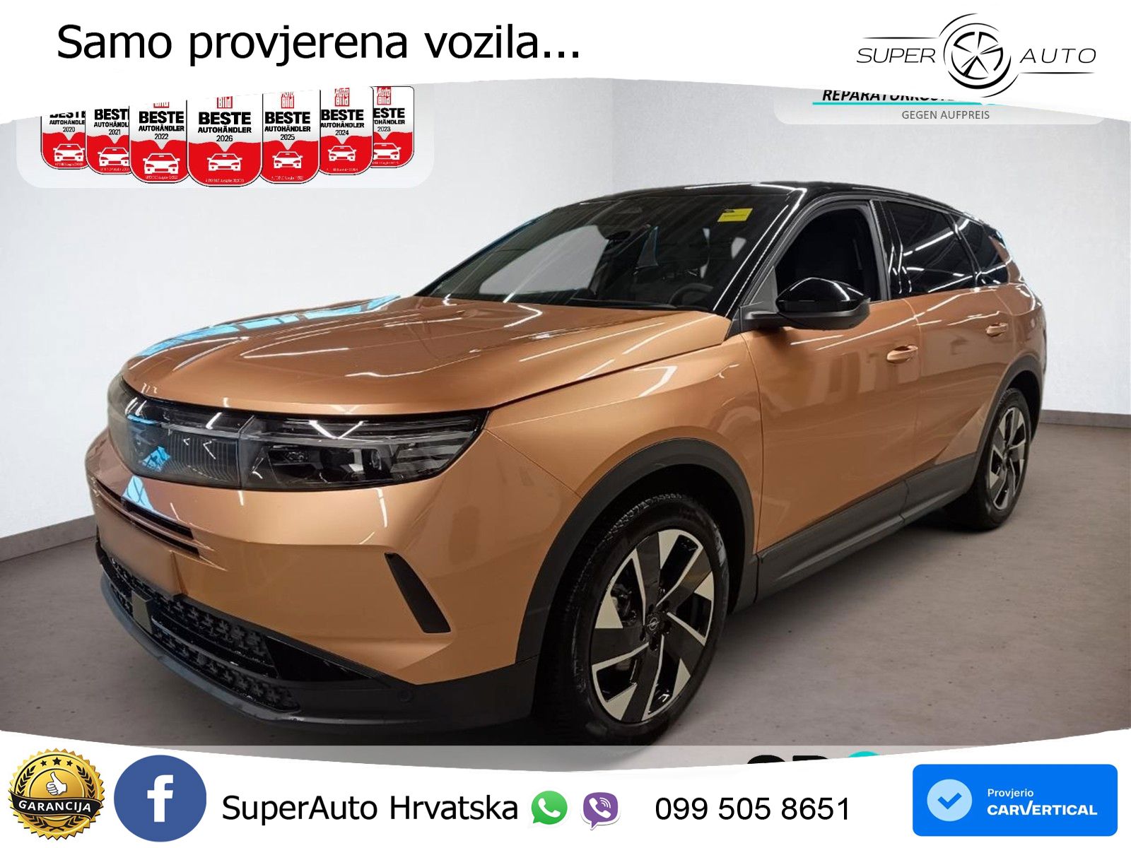 Opel Grandland 1.2 Turbo (145 KS) Hybrid eDCT GS MATRIX+GR SJED+KAM