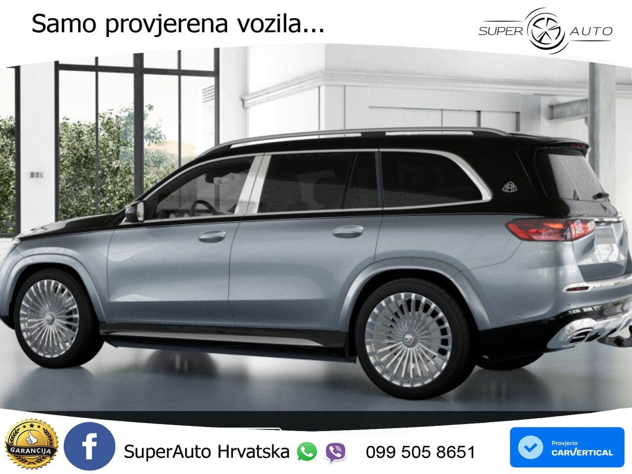 Mercedes Maybach GLS 600 V8 (557 KS) EQ Boost 4MATIC 9G-TRONIC ACC+HEAD+4xGR SJED+360+PANO