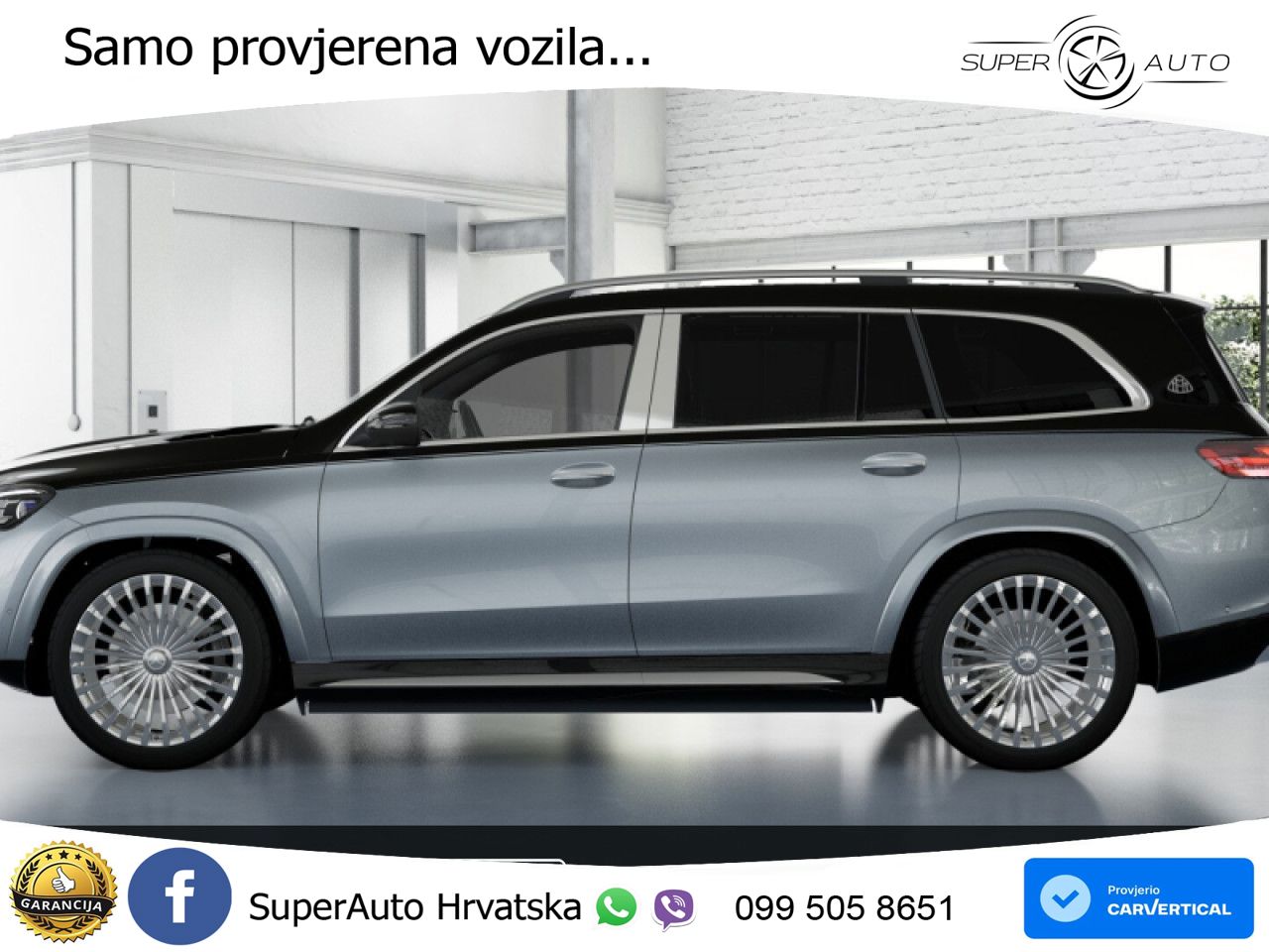 Mercedes Maybach GLS 600 V8 (557 KS) EQ Boost 4MATIC 9G-TRONIC ACC+HEAD+4xGR SJED+360+PANO