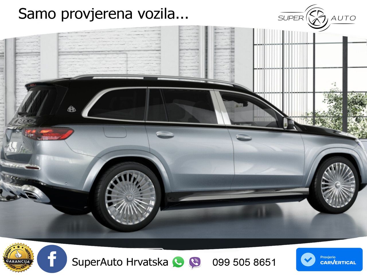 Mercedes Maybach GLS 600 V8 (557 KS) EQ Boost 4MATIC 9G-TRONIC ACC+HEAD+4xGR SJED+360+PANO