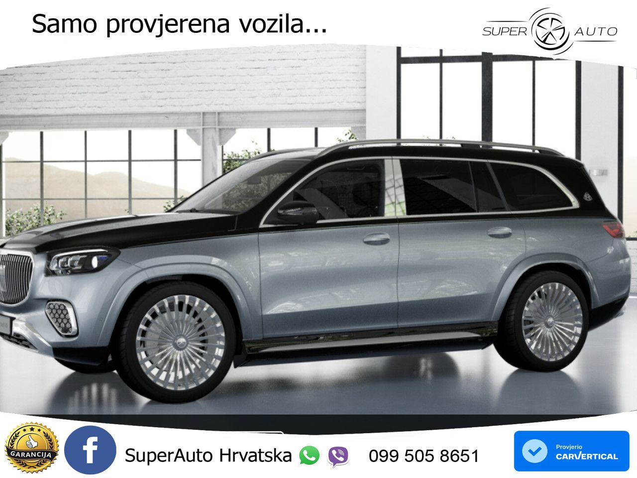 Mercedes Maybach GLS 600 V8 (557 KS) EQ Boost 4MATIC 9G-TRONIC ACC+HEAD+4xGR SJED+360+PANO