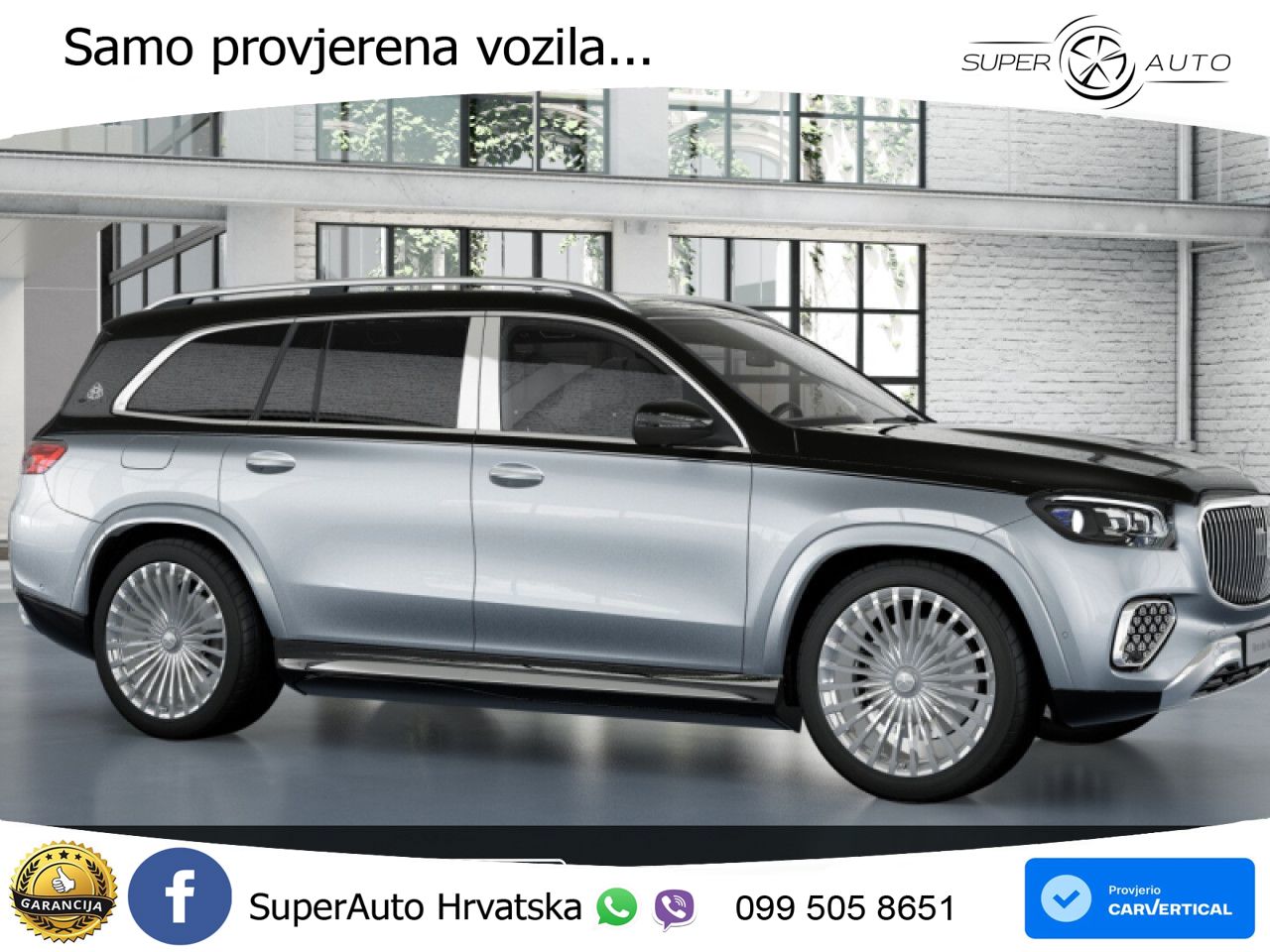 Mercedes Maybach GLS 600 V8 (557 KS) EQ Boost 4MATIC 9G-TRONIC ACC+HEAD+4xGR SJED+360+PANO