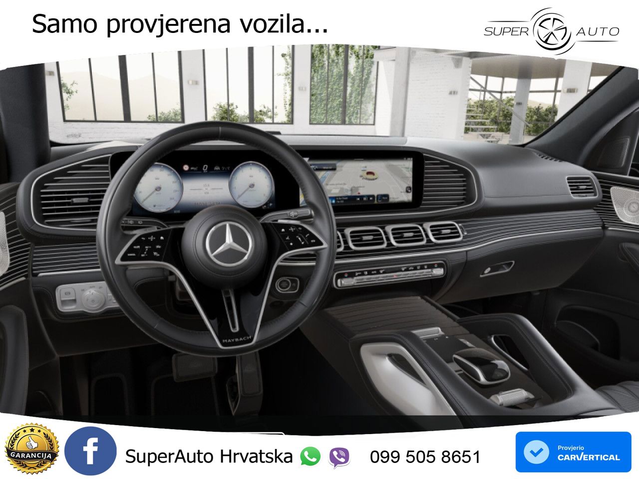Mercedes Maybach GLS 600 V8 (557 KS) EQ Boost 4MATIC 9G-TRONIC ACC+HEAD+4xGR SJED+360+PANO