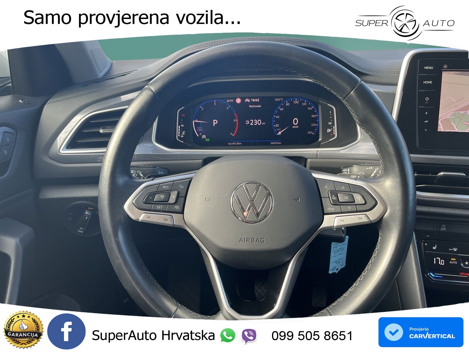 Volkswagen T-Roc I 2.0 TDI (150 KS) DSG LED+GR SJED+ACC