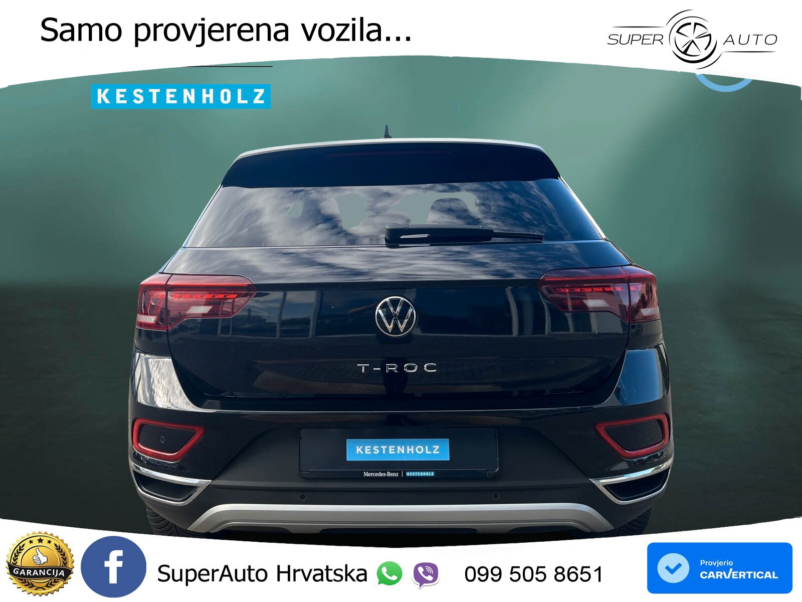 Volkswagen T-Roc I 2.0 TDI (150 KS) DSG LED+GR SJED+ACC