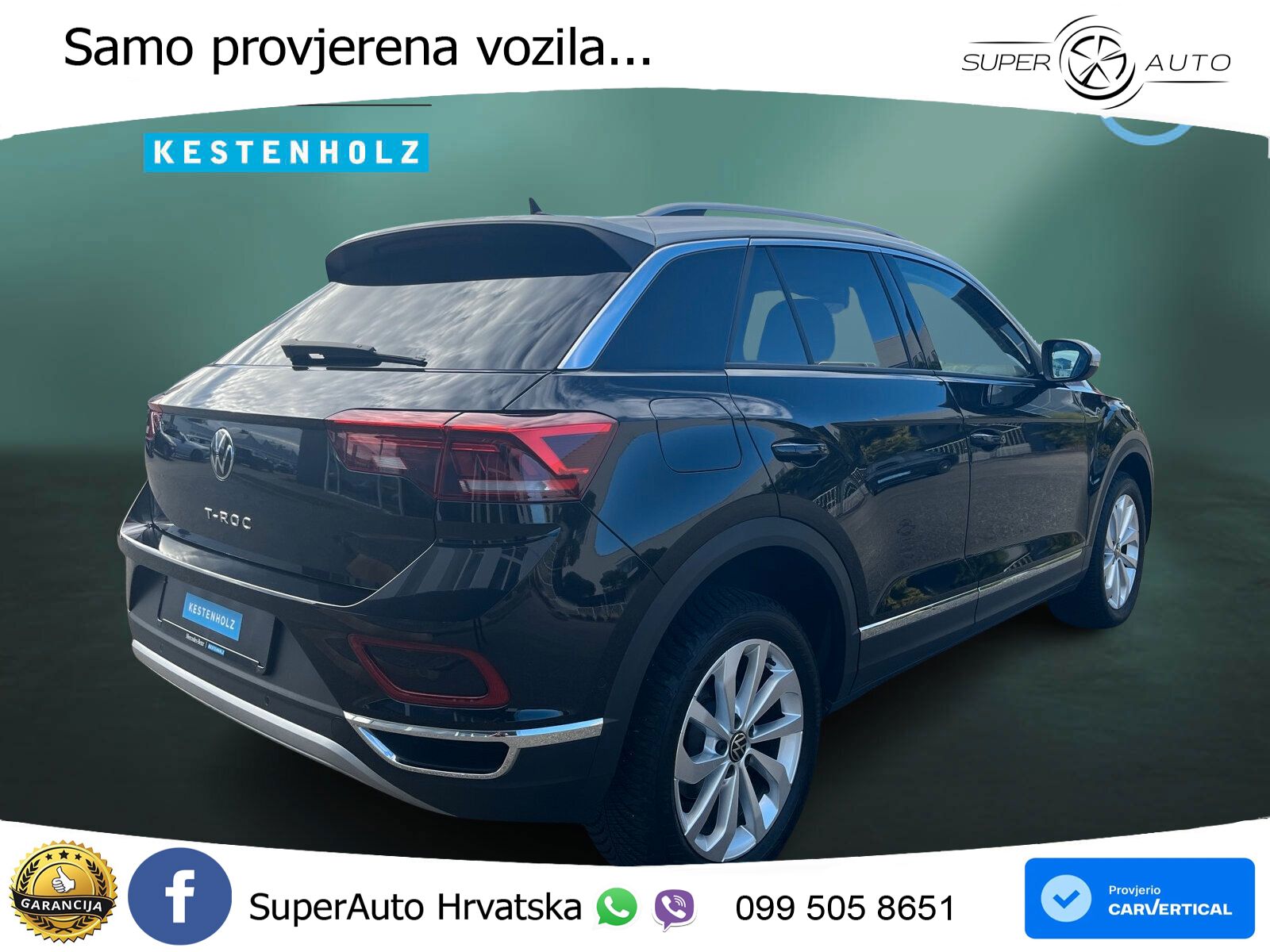 Volkswagen T-Roc I 2.0 TDI (150 KS) DSG LED+GR SJED+ACC
