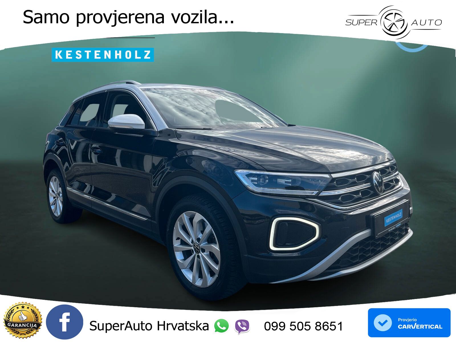 Volkswagen T-Roc I 2.0 TDI (150 KS) DSG LED+GR SJED+ACC