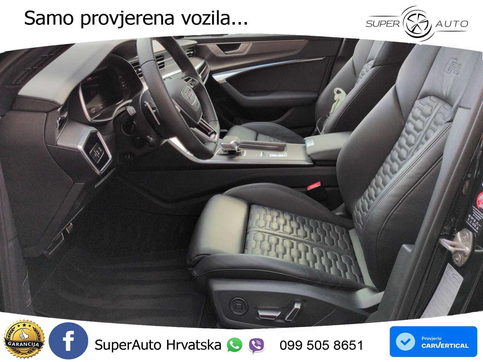 Audi RS6 Avant 4.0 TFSI V8 performance (630 KS)  quattro tiptronic LED+GR SJED+ACC