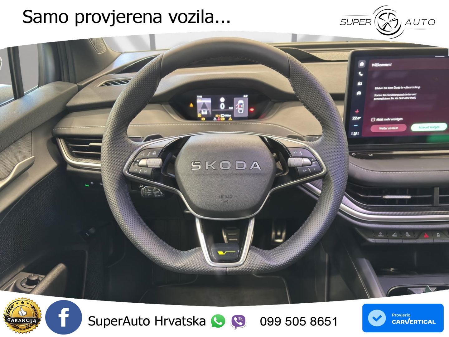 Škoda Enyaq iV RS 82 kWh (340 KS) AWD Suite LED+ACC