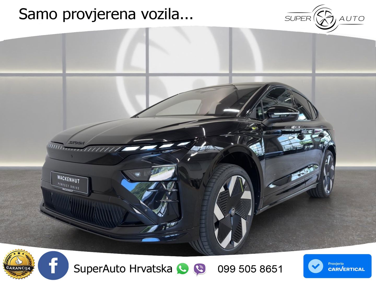 Škoda Enyaq iV RS 82 kWh (340 KS) AWD Suite LED+ACC