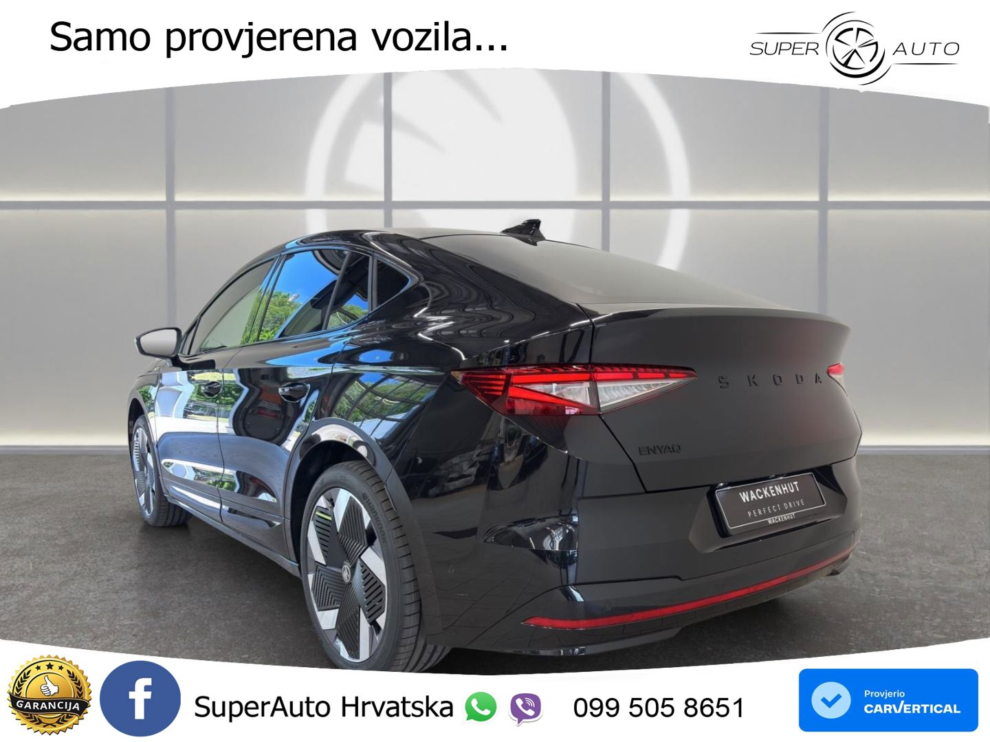 Škoda Enyaq iV RS 82 kWh (340 KS) AWD Suite LED+ACC