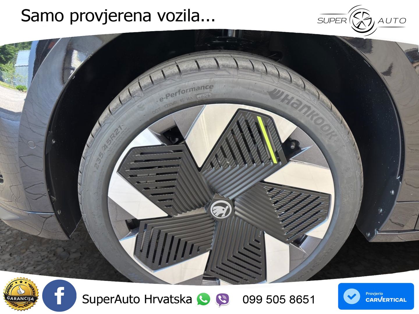 Škoda Enyaq iV RS 82 kWh (340 KS) AWD Suite LED+ACC