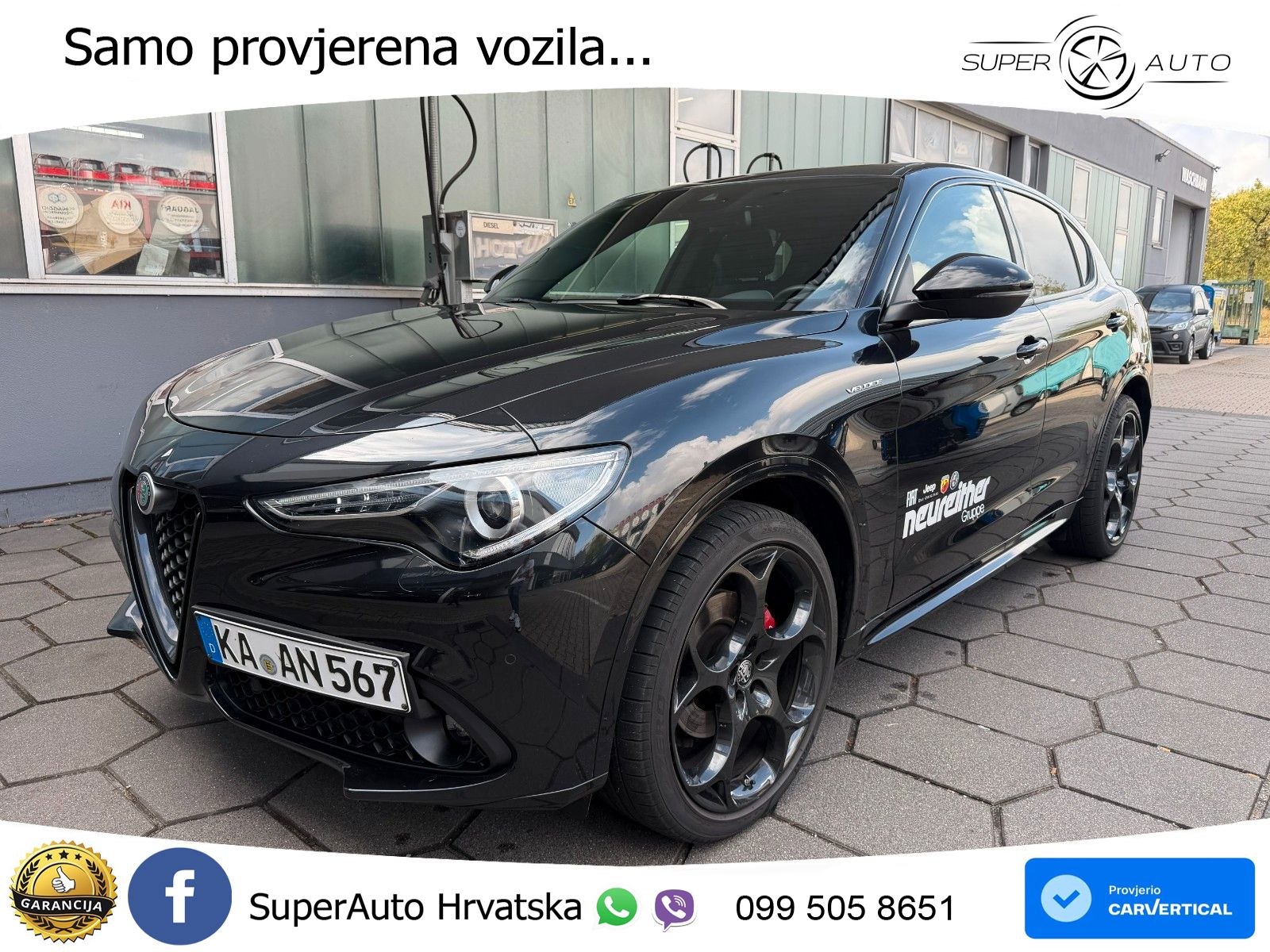 Alfa Romeo Stelvio 2.2 MultiJet II (210 KS) Q4 Automatic LED+GR SJED+ACC