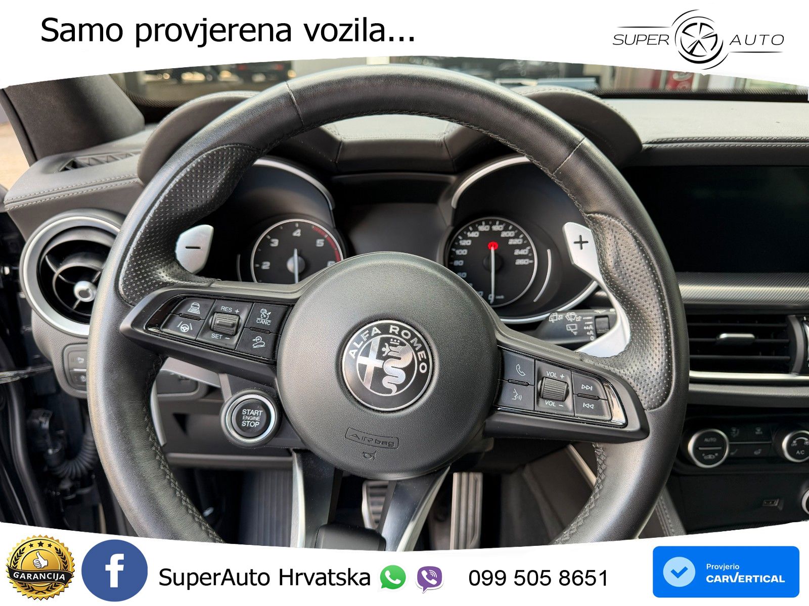 Alfa Romeo Stelvio 2.2 MultiJet II (210 KS) Q4 Automatic LED+GR SJED+ACC
