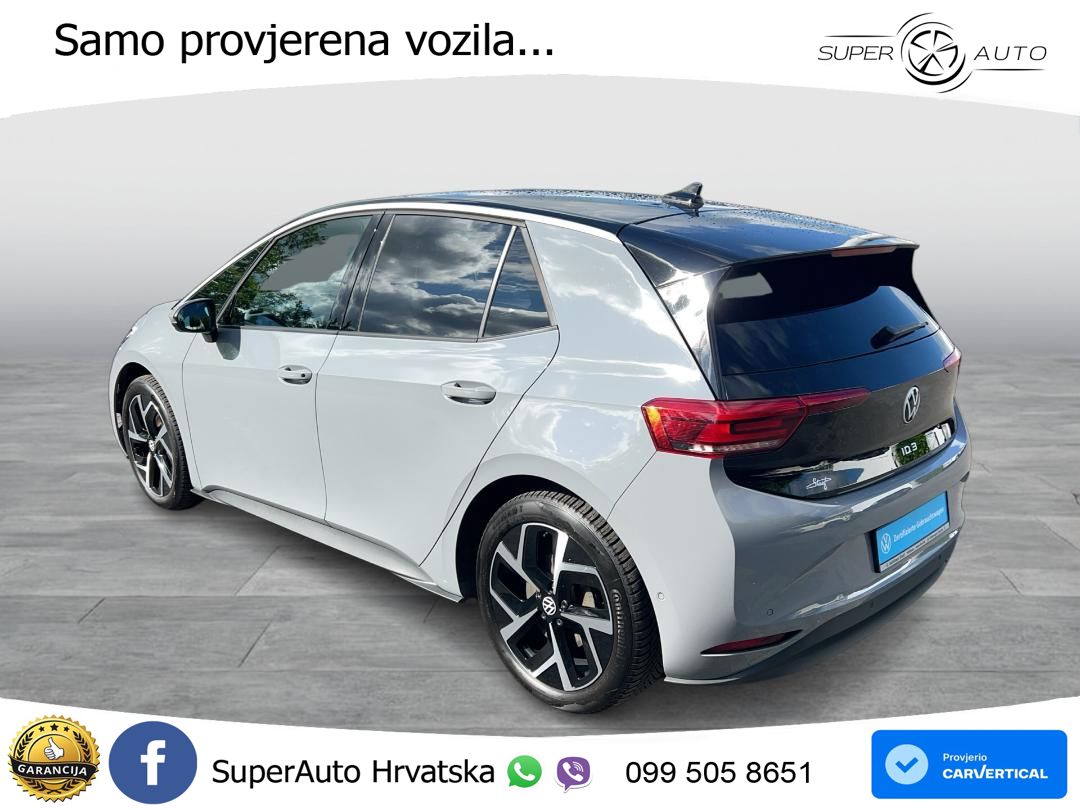 Volkswagen ID.3 Pro 62 kWh (204 KS) LED+GR SJED+ACC