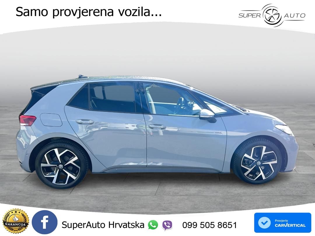 Volkswagen ID.3 Pro 62 kWh (204 KS) LED+GR SJED+ACC
