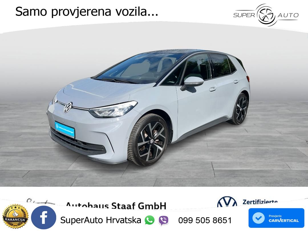 Volkswagen ID.3 Pro 62 kWh (204 KS) LED+GR SJED+ACC