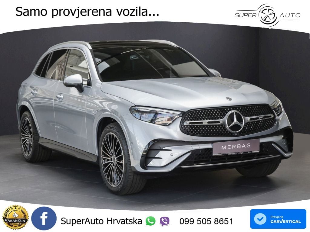 Mercedes GLC 200d (163 KS) 4MATIC 9G-TRONIC ACC+GR SJED+360+PANO
