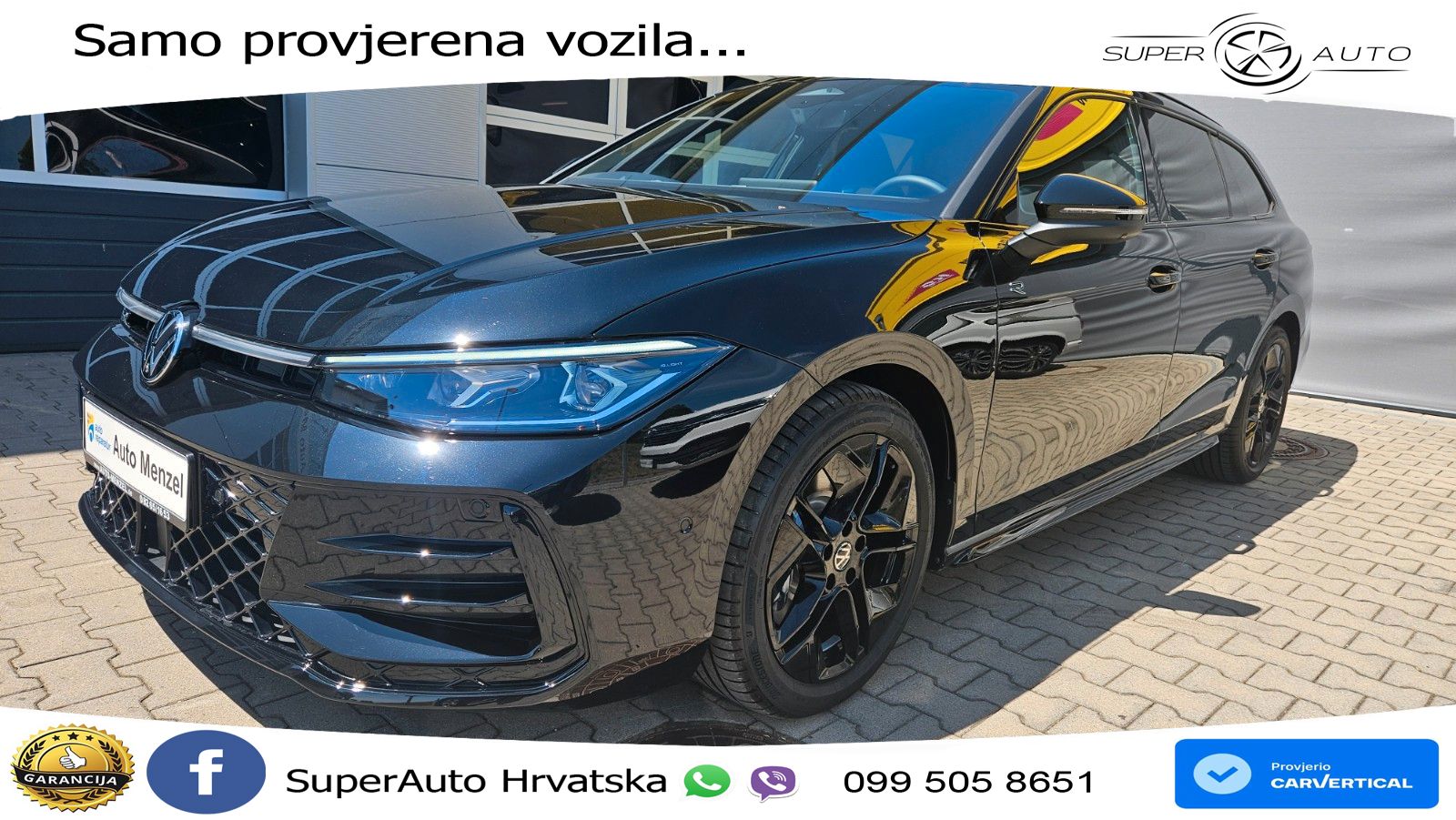 Volkswagen Passat Variant 2.0 TDI (193 KS) 4MOTION DSG R-Line LED+GR SJED+ACC