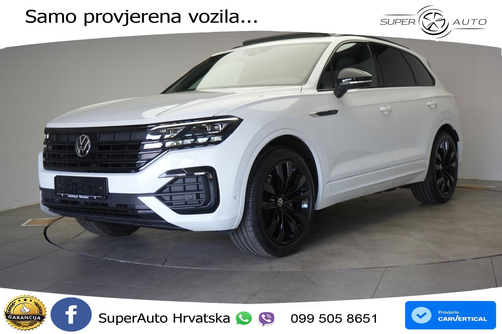 Volkswagen Touareg 3.0 V6 TDI (286 KS) 4MOTION Tiptronic R-Line ACC+HEAD+GR SJED+360+PANO