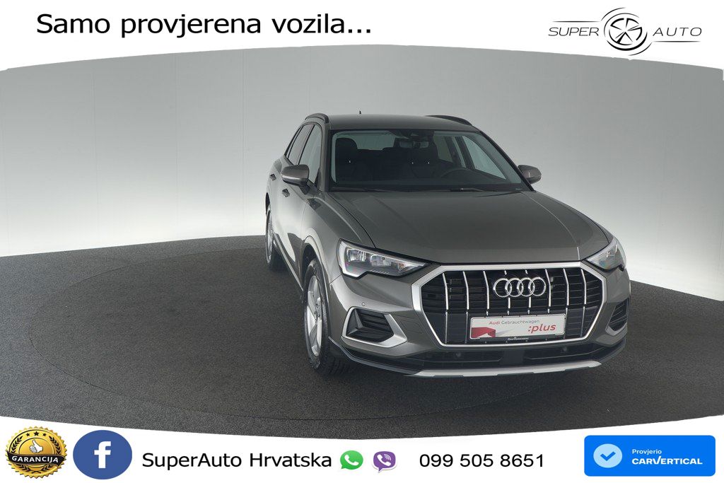 Audi Q3 35 TFSI (150 KS) S tronic advanced LED+GR SJED+ACC