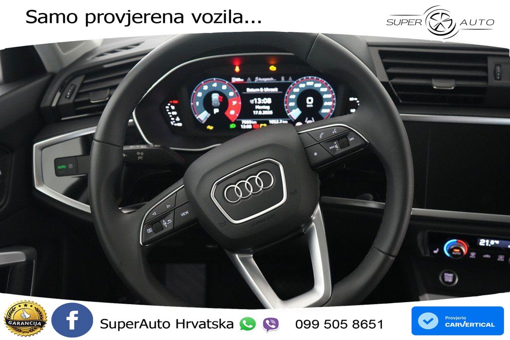 Audi Q3 35 TFSI (150 KS) S tronic advanced LED+GR SJED+ACC